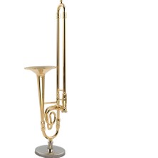 Hermoso 12CM Minyatür Saf Trombon Modeli Destekli Mini Model Kutulu (Yurt Dışından)