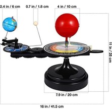 Hermoso Güneş Sistemi Model Kiti - Dünya Ay Güneş'in Etrafında Dönüyor (Yurt Dışından)