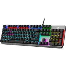 Blueforce Shooter Rainbow Mekanik Gaming Oyuncu Klavyesi Red Switch Q Tr