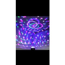 Disko Topu Speaker Hoparlör Işıklı LED Işıklıı