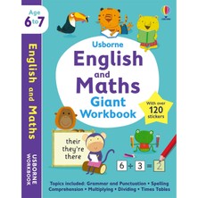 Usborne   English And Maths Giant Workbook 6-7