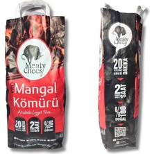 Meaty & Cheesy Ultra Bio Karbon Mangal & Barbekü Kömürü (Kütük) - 12 kg