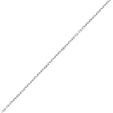 Altın Sepeti Beyaz Altın Klasik Zincir 42 cm