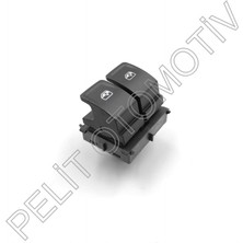Pelit Otomotiv Ibiza Sol Cam Açma Düğmesi 5G0959858F 2 Kapılı (2018-2024)