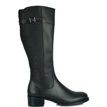 Fitbas 7120 014 Kadın Siyah Büyük & Küçük Numara Çizme