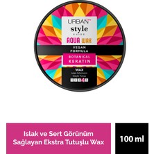 URBAN Care Style Guide Islak Görünüm Sağlayan Wax - Güçlü Tutuş - Vegan - 100 ML