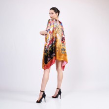 Nomads Felt Ipek Kısa Kimono Pareo | Gustav Klimt Maria Munk | Nomads Felt