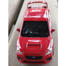 Welly Lisanslı Subaru Wrz Stı Çek Bırak Model Metal Araba (1:34) 43693D
