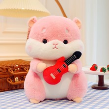 SJ Sevimli Müzikal Hamster Bebek Peluş Oyuncak Kız Doğum Günü Hediyesi Yastık 300G23CM (Yurt Dışından)