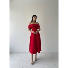 Concon Moda Silvain Madonna Midiboy Kırmızı