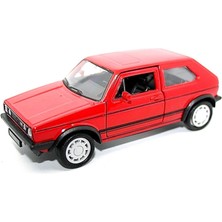 Welly Volkswagen Golf Gti Mk1 Klasik Araba 1:34 Ölçek Model Açılış Kapıları Lisanslı Ürün