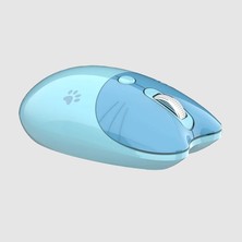 CoverZone Mofii Wireless Mouse Kedi Tasarım Kablosuz Bilgisayar Notebook Usb Receiver Tak Çalıştır Pilli Fare