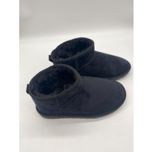 Akınalbella bella  Ultra Mini Süet  Içi Kürklü Kışlık Taban Bot & Bootie