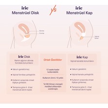 İrie Adet Diski - Menstrual Disc - Adet Kabı - Menstrual Cup