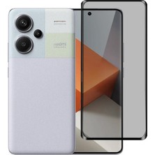 Microcase Xiaomi Redmi Note 13 Pro Plus 5g Global 3D Privacy Gizlilik Filtreli Tam Kaplayan Tempered Cam - AL3125