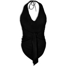 Oment Design Keten Büzgü Detaylı Bluz - SS23