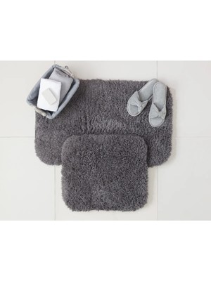 Home Madame Coco Sheep 2'li Banyo Paspas - Antrasit