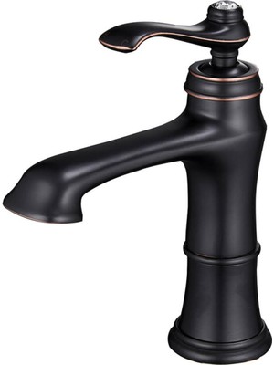 HT Prima Roma Lavabo Bataryası - Siyah