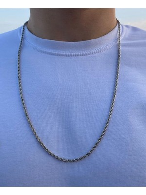 Limezon Burgu Model Çelik Zincir Kolye