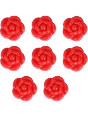 Optana 8'li Gül Desenli Yorgan Battaniye Sabitleme Nevresim Kılıf Tutucu