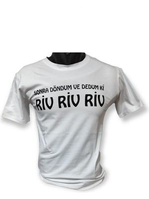 Çelik Auto Baskılı Pamuklu Likralı T-Shirt Siyah Yazılı Beyaz Clk-30