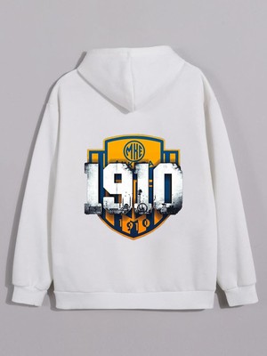 Swozz Mke Ankaragücü 1910 Taraftar Beyaz Sweatshirt