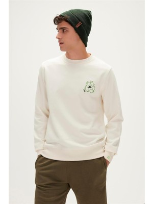 Bad Bear 23.02.12.030-FW Re-Black Crewneck Erkek Sweatshirt