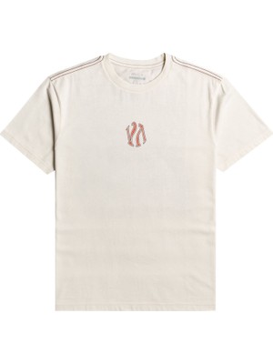 Rvca Nouveau Erkek Bej Tişört