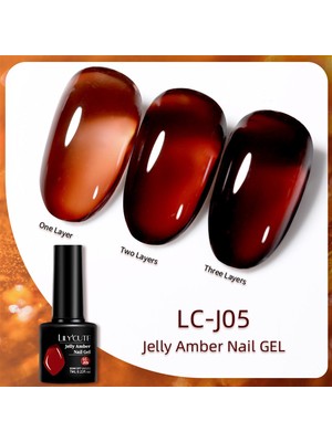 Born Pretty Lily Cute Amber Serisi Kalıcı oje LC-J05 (55725)