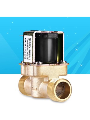 Pandoraplanet 1/2” 220V Elektrikli Solenoid Manyetik Vana Normalde Kapalı Giriş Vanası (Yurt Dışından)