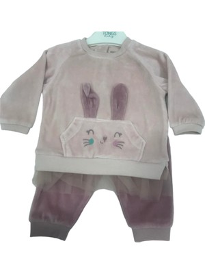 Babydoll 2li Takım Tongs Pembe