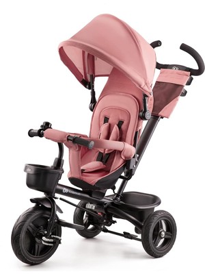 Kinderkraft Çocuk Üç Tekerlekli Bisiklet,katlanabilir, Döner Koltuk, Güneş Korumalı Katlanabilir Tente