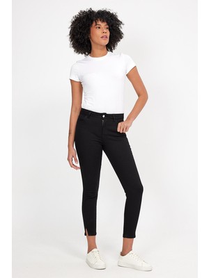 Vena Kadın Gabriella Party Black Skinny Jean Pantolon