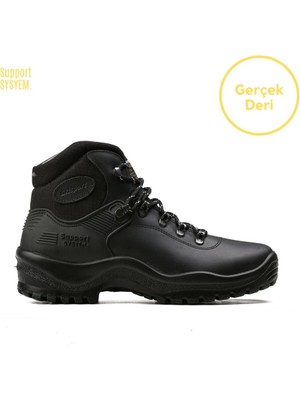 Grisport Unisex Gerçek Deri Trekking Bot Ve Ayakkabısı 10684D81G Siyah