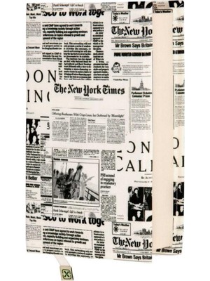 Kitap Kılıfı - Gazete (M - 31X21Cm)