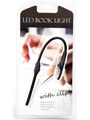 READING LAMP WITH 2 LEDS - 2 Led Işıklı Mini Okuma Lambası