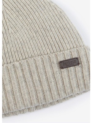 Barbour Beanie Carlton Bere GY11 Lt. Grey