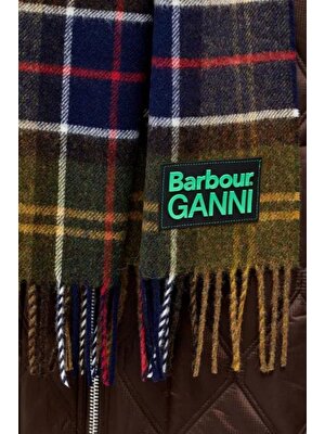 Barbour x Ganni Yün Atkı TN11 Classic Tartan