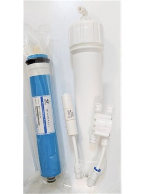Alkalinees Su Arıtma Membran Filtre ve Kabı - Çek Valf - Shut Off - Flow