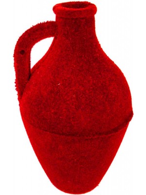 Hayaller Dükkanı Kutu Testi Flok Kaplama Içi Kınalı Kırmızı Pk:24