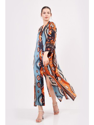 Nomads Felt Ipek Kimono Kaftan | Ikat 10 | Nomads Felt