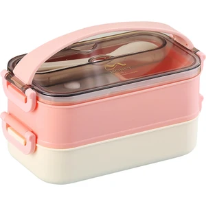XC-465 1500ML Pembe Çelik Lunch Box