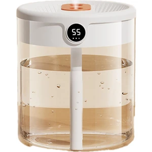 H2O Hava Nemlendirici Çift Nozul, LCD Nem Göstergeli, Beyaz (Yurt Dışından)