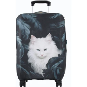 My Saraciye 85 Kedi Kara Tüy Valiz Bavul Kılıfı Kedi Kara Tüy 85