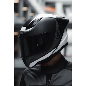 Rapıd Race Deeper Mat Beyaz-Siyah Kask