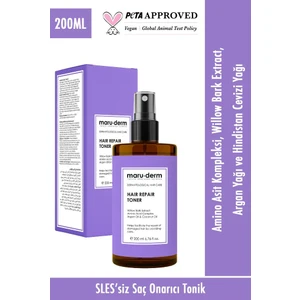 Saç Tonik | Onarıcı Saç Bakım Toniği 200 ml | Yıpranmış Zayıf Saçlar | Vegan