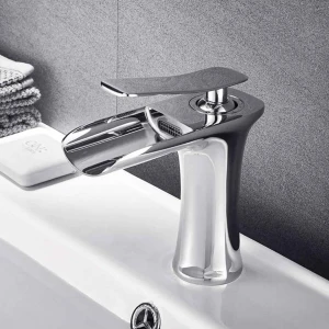 HT Prima Şelale Lavabo Bataryası - Krom