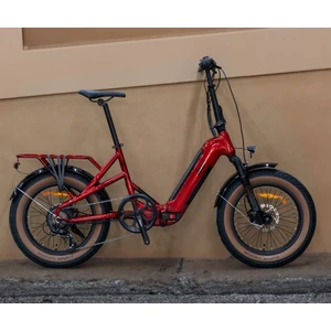 Coaster 20' Elektrikli Katlanır Fatbike Kırmızı