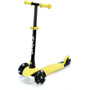 Elite 3 Tekerlekli Işıklı Scooter Sarı