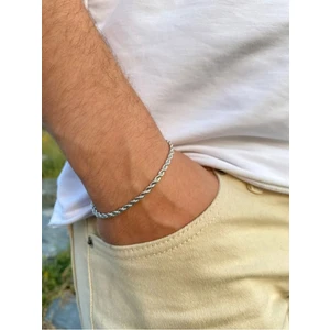 Burgu Çelik Zincir Bileklik